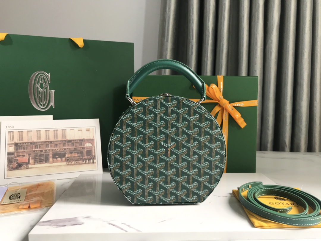 The Alto Hatbox Trunk Bag In Green